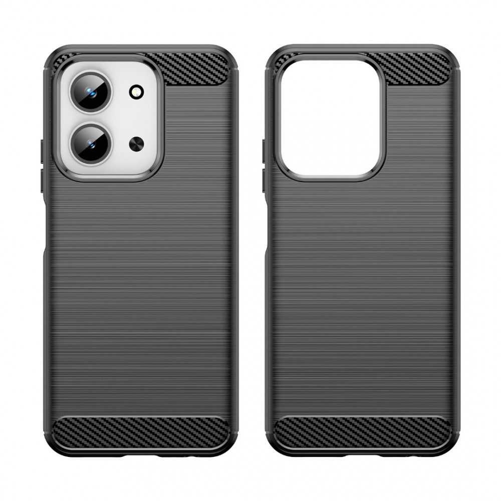 WANLONFENG LS Удароустойчив TPU Калъф с Протектор за Xiaomi Redmi 15C 5G / 4G / Poco C85 4G - Черен, Син, Червен