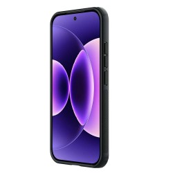 NILLKIN Super Frosted Shield Pro за Xiaomi 17 Pro - Матов PC+TPU, Магнитен, Прозрачно-черен