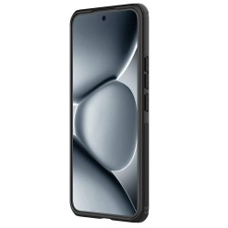 NILLKIN Super Frosted Shield Pro Магнитен Калъф за Xiaomi Redmi Note 15 Pro 5G - Матов PC+TPU, Прозрачно-черен
