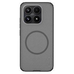 NILLKIN Super Frosted Shield Pro Магнитен Калъф за Xiaomi 17 - Матов PC+TPU, Прозрачно-черен