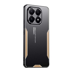 Удароустойчив Алуминиев Калъф  за Xiaomi 15T-Дизайн от алуминиева сплав, TPU и PC, вкл. Протектор, 4 Цвята