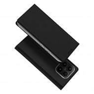 DUX DUCIS Skin Pro Кожен Калъф за Xiaomi 17 - Слот за карта, Стойка, Скрит магнит, 2 цвята