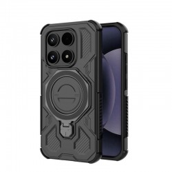WANLONFENG KJ Калъф за Xiaomi 17 - PC+TPU, Скрита стойка, 2 стъкла, Голям отвор за камера, 4 цвята