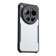 XUNDD Прозрачен Калъф за Xiaomi 17 Ultra 5G - TPU+Акрил, Airbag, 0.8mm защита, Черен