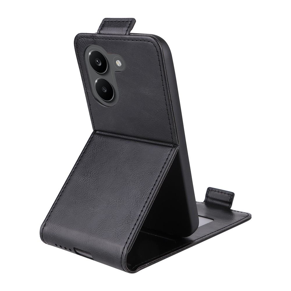 Вертикален Кожен Калъф за Xiaomi Poco X8 Pro 5G / Redmi Turbo 5 5G - Флип, Магнитен, Стойка, Слот за карта, 4 цвята