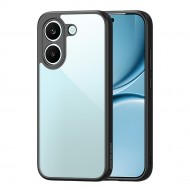 DUX DUCIS Aimo Прозрачен Калъф за Xiaomi Poco X8 Pro 5G / Redmi Turbo 5 5G - PC+TPU, 0.8mm защита, 1.2m SGS, REACH, Черен