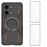 WANLONFENG DJ Магнитен Калъф за Xiaomi Redmi Turbo 5 Max 5G / Poco X8 Pro Max 5G - PC+TPU, 2 стъкла, 4 цвята