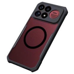 XUNDD за Xiaomi Poco F9 Ultra 5G Магнитен TPU + PC Калъф със Сгъваеми Панти и Скрийн Протектор – Черен