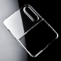Xiaomi 18 Fold Калъф TPU и PC 2 в 1, Удароустойчив, Повдигнати Ръбове – Прозрачен