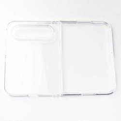 Xiaomi 18 Fold Калъф TPU и PC 2 в 1, Удароустойчив, Повдигнати Ръбове – Прозрачен