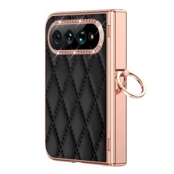 Xiaomi 18 Fold Кожен Калъф с Пръстен Държач и Стъкло – 5 цвята