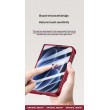 Xiaomi 18 Fold Калъф, 360° Стойка, N52S Магнит и Стъкло – Червен, Черен и Сребрист
