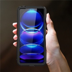 Xiaomi Redmi Note 12 Pro 5G REDPEPPER Водоустойчив / Удароустойчив Калъф + Скрийн Протектор – Черен, IP68