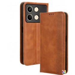 Xiaomi Poco X6 Neo 5G Magnetic Wallet Кожен Калъф и Протектор