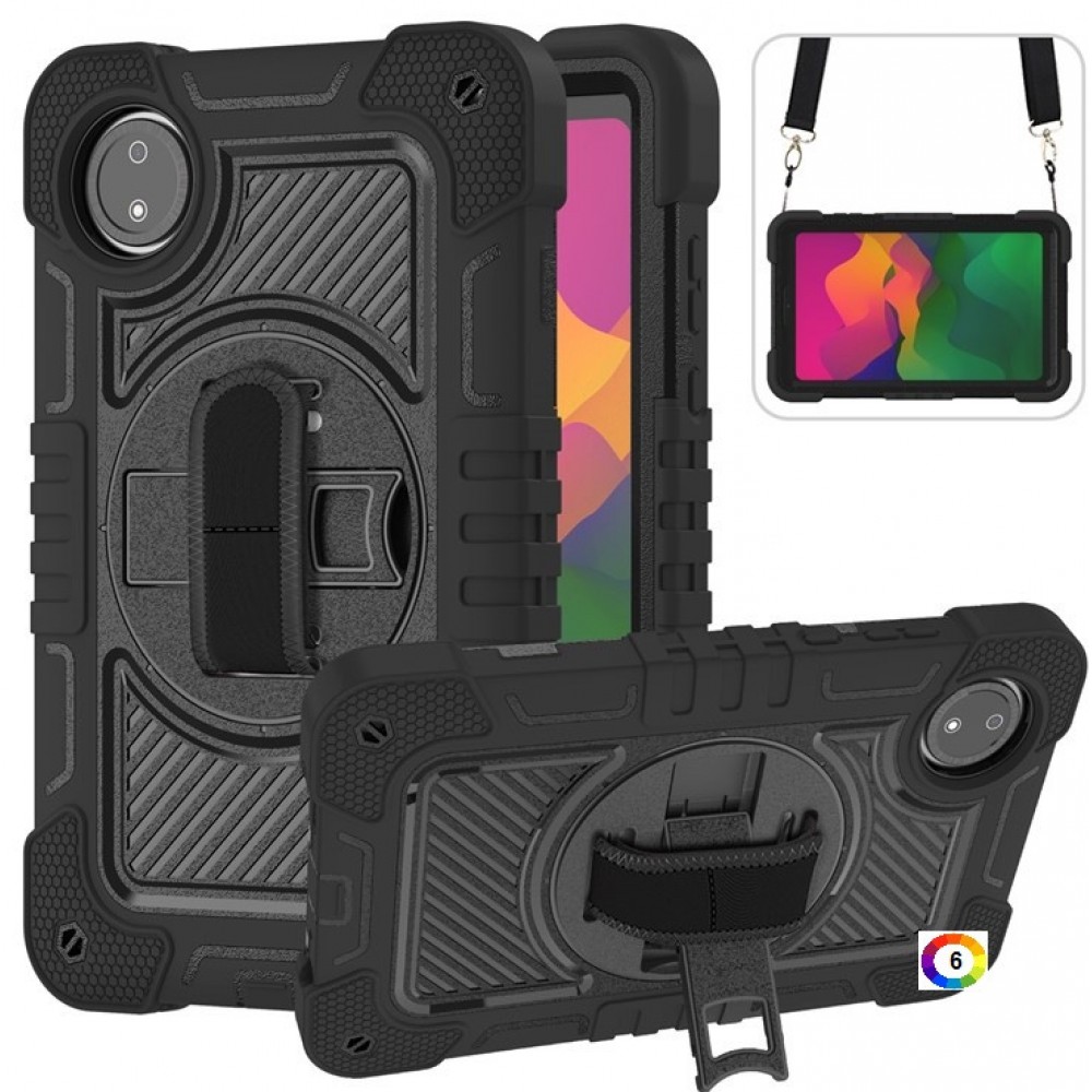 Xiaomi Redmi Pad SE 4G 8.7 инча Swivel Kickstand Удароустойчив Калъф и Протектор