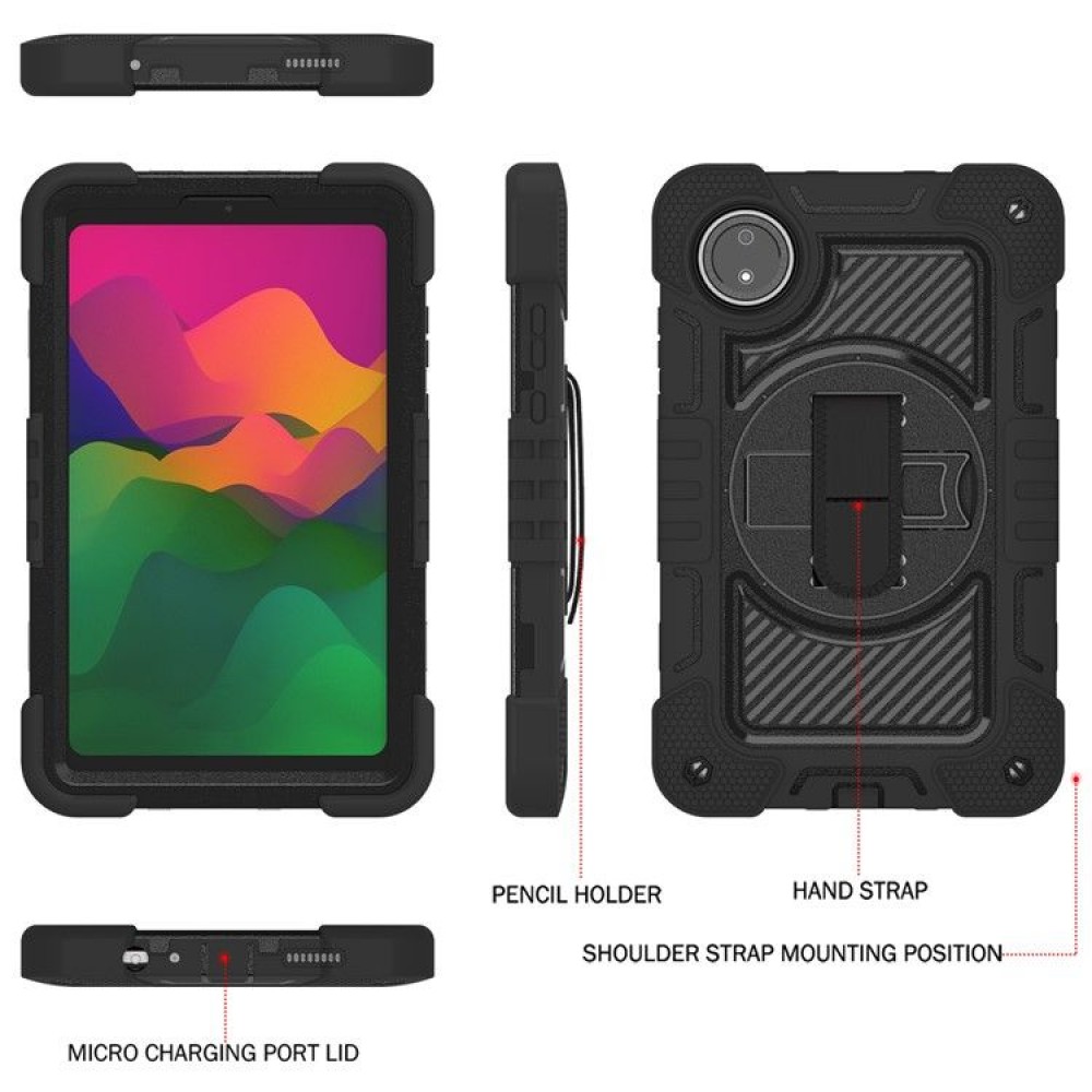 Xiaomi Redmi Pad SE 4G 8.7 инча Swivel Kickstand Удароустойчив Калъф и Протектор