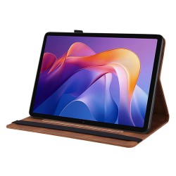 Кожен калъф с протектор за Xiaomi Redmi Pad 2, дизайн Пеперуда 6 цвята