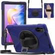 Удароустойчив калъф със задна част от PC + Лента през рамо за Xiaomi Redmi Pad 2 | 360° ротация | Протектор |5 цвята