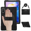 Удароустойчив калъф със задна част от PC + Лента през рамо за Xiaomi Redmi Pad 2 | 360° ротация | Протектор |5 цвята