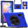 Удароустойчив калъф със задна част от PC + Лента през рамо за Xiaomi Redmi Pad 2 | 360° ротация | Протектор |5 цвята