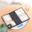 XUNDD калъф за Xiaomi Pad 7 Ultra – TPU+PC, подставка, Airbag, протектор, черен