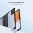 XUNDD калъф за Xiaomi Pad 7 Ultra – TPU+PC, подставка, Airbag, протектор, черен