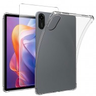 Калъф за Xiaomi Redmi Pad 2 - Прозрачен, Удароустойчив, 4-Ъглова Защита, TPU Материал, протектор