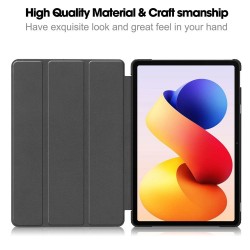 Кожен калъф за Xiaomi Redmi Pad 2 Pro със Стенд, вкл. Протектор- 6 Цвята