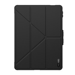 NILLKIN Bumper Leather Case Pro калъф за Xiaomi Pad 8 / 8 Pro със слайд капак за камера и Origami стойка