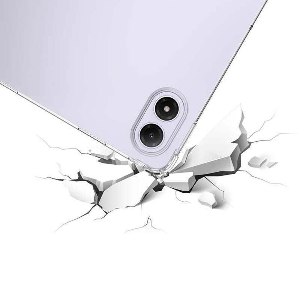 Защитен TPU калъф за Xiaomi Redmi Pad 2 Pro-  4-ъглова защита, Вкл. Протектор, Прозрачен