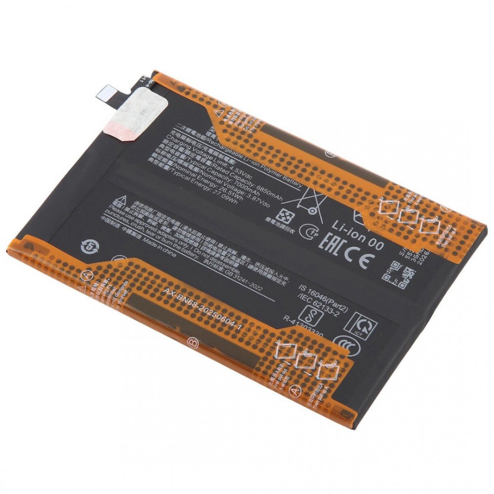 Батерия BN70 за Xiaomi Redmi 15 4G / 15 5G / Poco M7 4G Съвместима Литиево-полимерна 3.87V / 6850mAh 