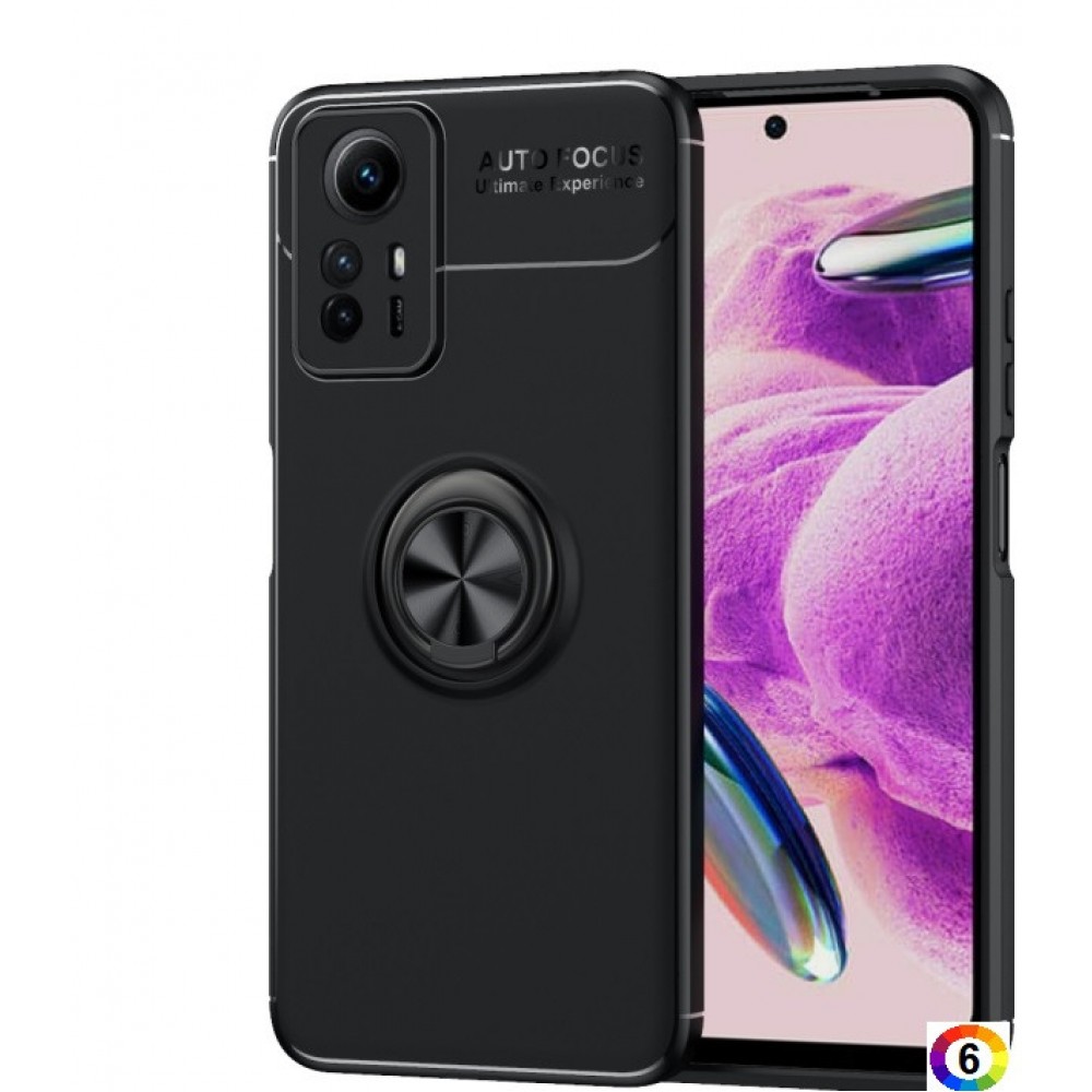 Xiaomi Redmi Note 12S Удароустойчив Ring Holder Калъф и Протектор
