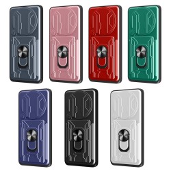 Xiaomi Redmi Note 14 Pro+ 5G Удароустойчив Ring Holder/ Card Slot  Калъф и Протектор