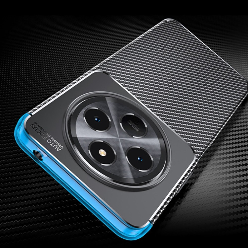 Xiaomi Redmi 14C 4G Удароустойчив Carbon Fiber Калъф и Протектор