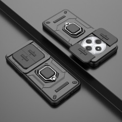 Xiaomi Redmi 14C 4G Удароустойчив Ring Holder3 Калъф и Протектор