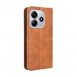 Xiaomi Redmi Note 14 4G Retro Texture Wallet Калъф и Протектор