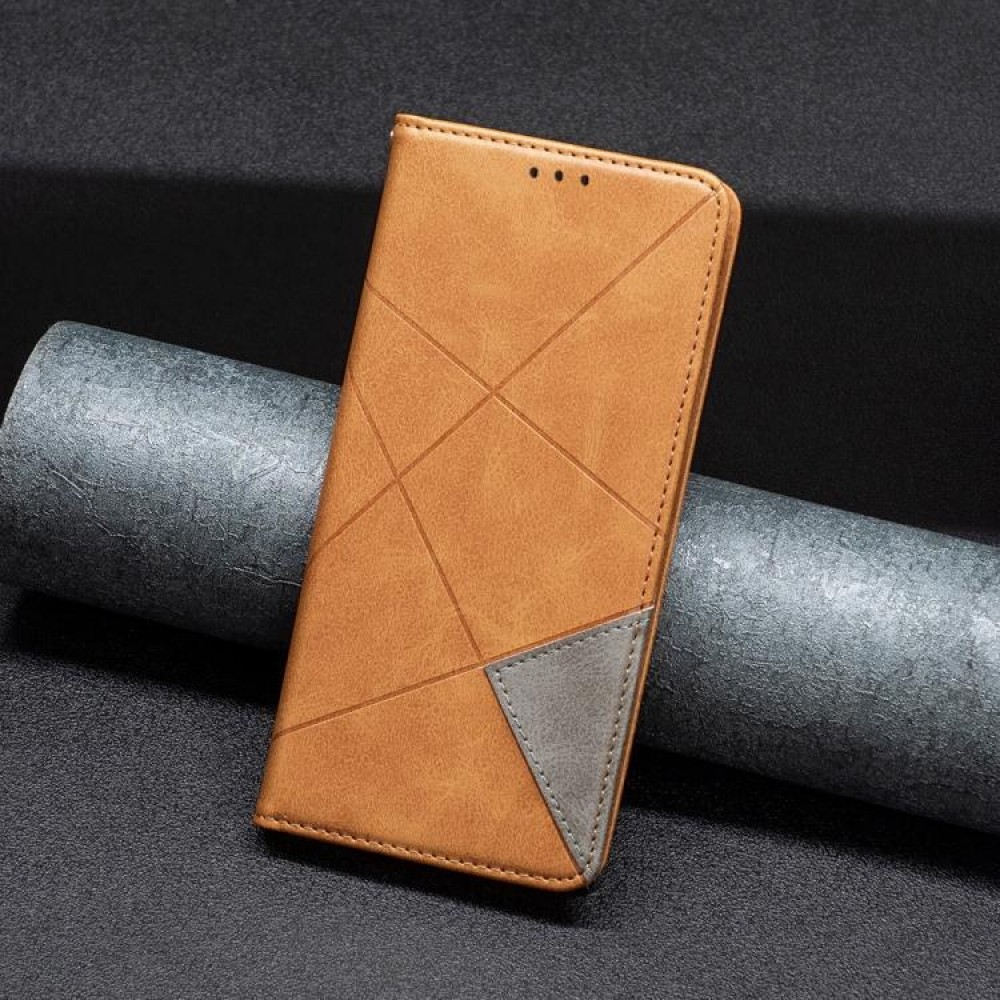 Xiaomi Redmi Note 14 4G Rhombus Texture Magnetic Wallet Кожен Калъф и Протектор