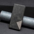 Xiaomi Redmi Note 14 4G Rhombus Texture Magnetic Wallet Кожен Калъф и Протектор