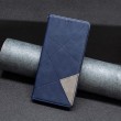 Xiaomi Redmi Note 14 4G Rhombus Texture Magnetic Wallet Кожен Калъф и Протектор