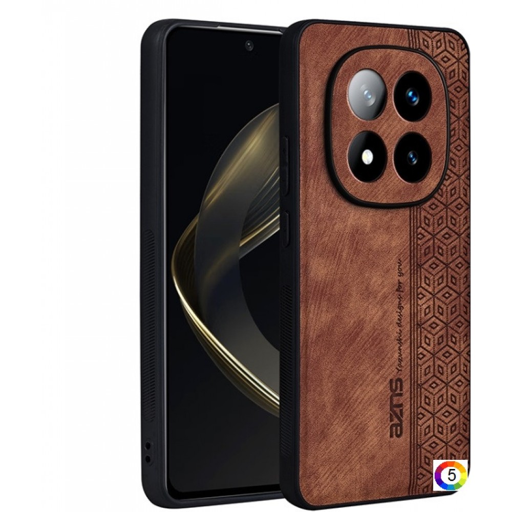 Xiaomi Redmi Note 14 Pro+ 5G AZNS Удароустойчив Кожен Калъф и Протектор