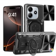 Xiaomi Redmi Note 14 5G Удароустойчив CD Texture Sliding/ Camshield Magnetic Holder Калъф и Протектор