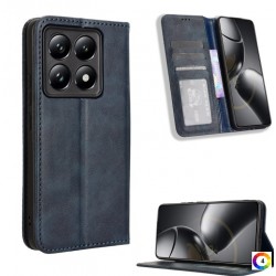 Xiaomi 14T Pro Retro-skin Magnetic Кожен Калъф и Протектор