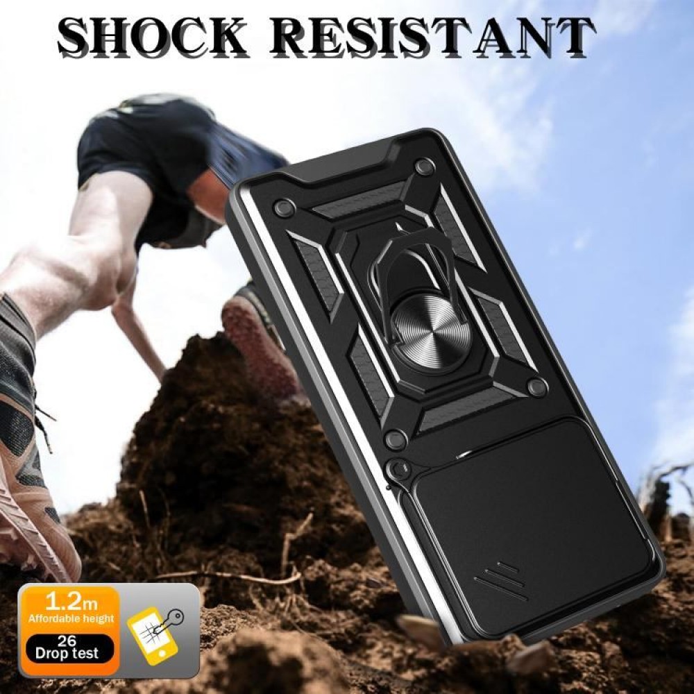 Xiaomi Redmi Note 14 5G  Удароустойчив Ring Holder/ TPU+PC  Калъф и Протектор