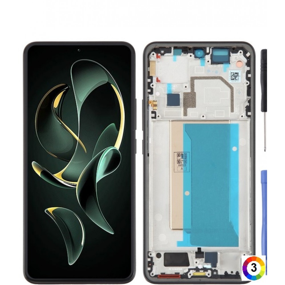 LCD Дисплей и Тъч Скрийн с Рамка за Xiaomi 13T
