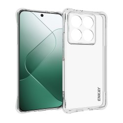 Xiaomi 14T Pro 5G Удароустойчив ENKAY Силиконов Калъф и Протектор