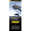 Bluetooth 5.4 автомобилен хендсфри спийкър с интелигентен клипс и авто включване