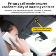 Bluetooth 5.4 автомобилен хендсфри спийкър с интелигентен клипс и авто включване