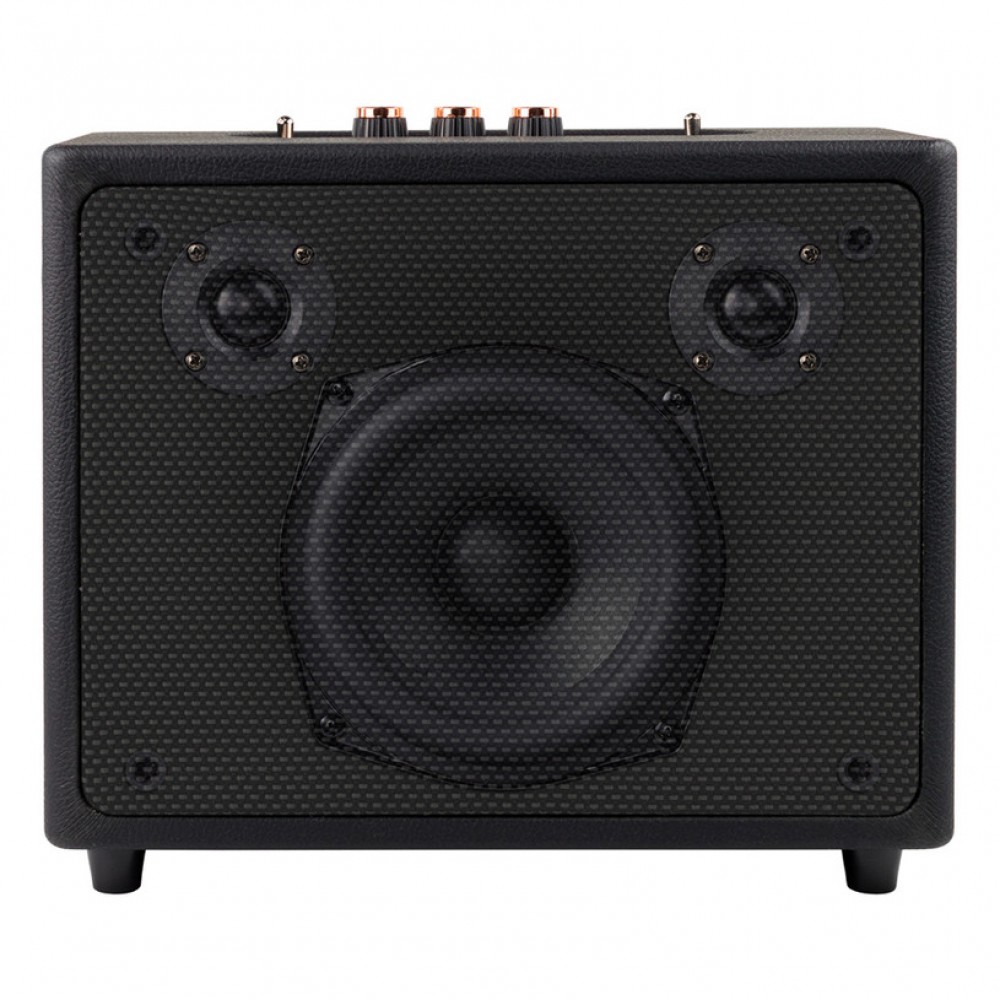 Xmart BS50 - преносима аудио система 50W, Bluetooth 5.3, USB, AUX, 3600mAh - черна