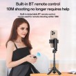 YESIDO SF29 Сгъваем Bluetooth Селфи Стик с Трипод – Черен