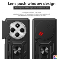 Xiaomi Redmi 14C 4G Удароустойчив Ring Holder Калъф и Протектор